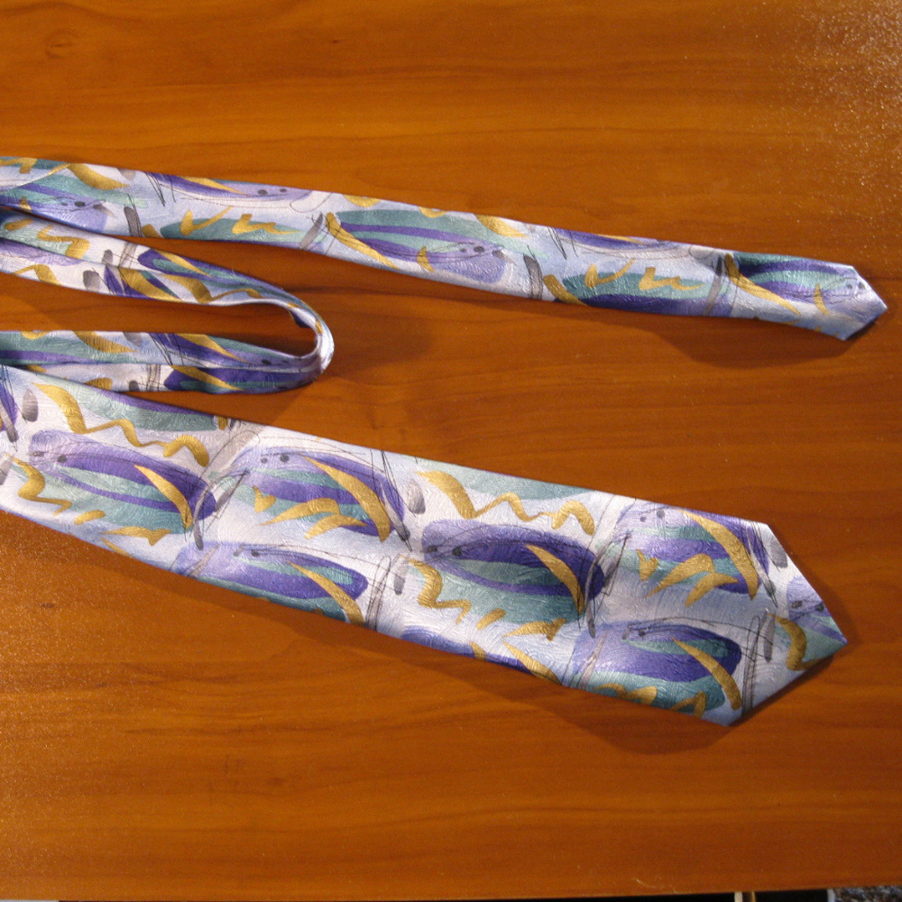 J. Garcia Neck Tie Wetlands I Collection Fourteen